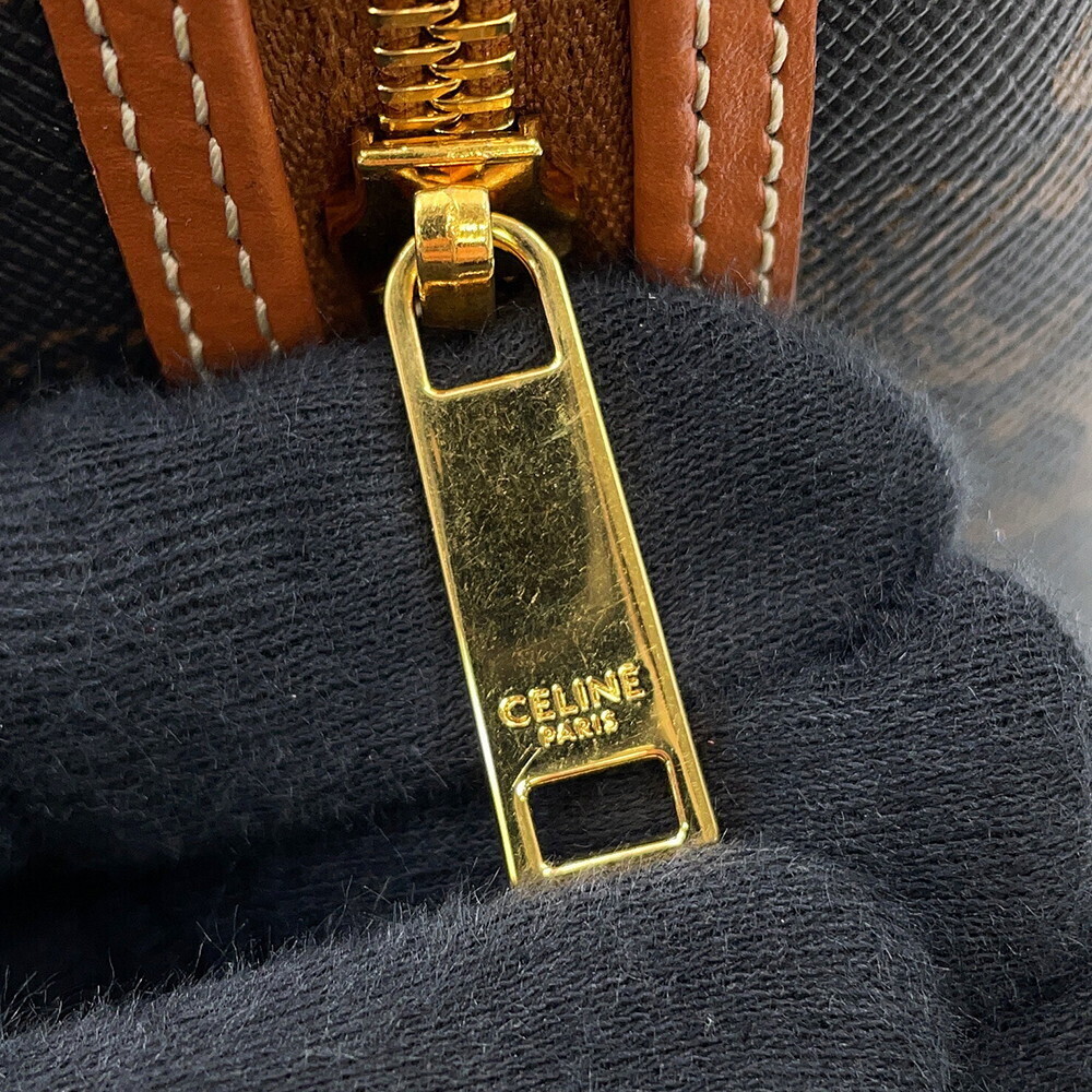 Celine Triomphe Boston Handbag Brown Bag - Picture 12 of 12